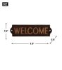 WELCOME CAST IRON SIGN