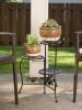 Country Apple Plant Stand - Rustic Farmhouse Decor for Indoor or Outdoor Use