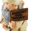 Patriotic Support Our Troops Gnome - Show Your Support for the Military