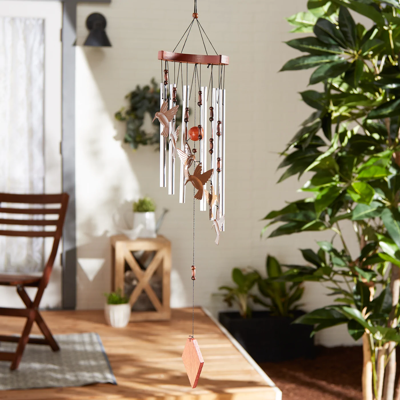 Hummingbird Flutter Windchime