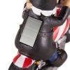 Biker Gnome Solar Statue - Outdoor Garden Decor with Solar Powered Light