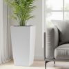 30 in Tall Large Flower Pots Planter with Self-Watering Drainage Holes&Inner Trays Indoor Outdoor Plant Pot with Drain Holes, Water Level Monitor, Inn