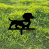 CIFbuy Custom Pet Memorial Plaque Personalized Loss Gift Outdoor Garden Grave Marker Remembrance Yard Art(TikTok, temu pick-up service)