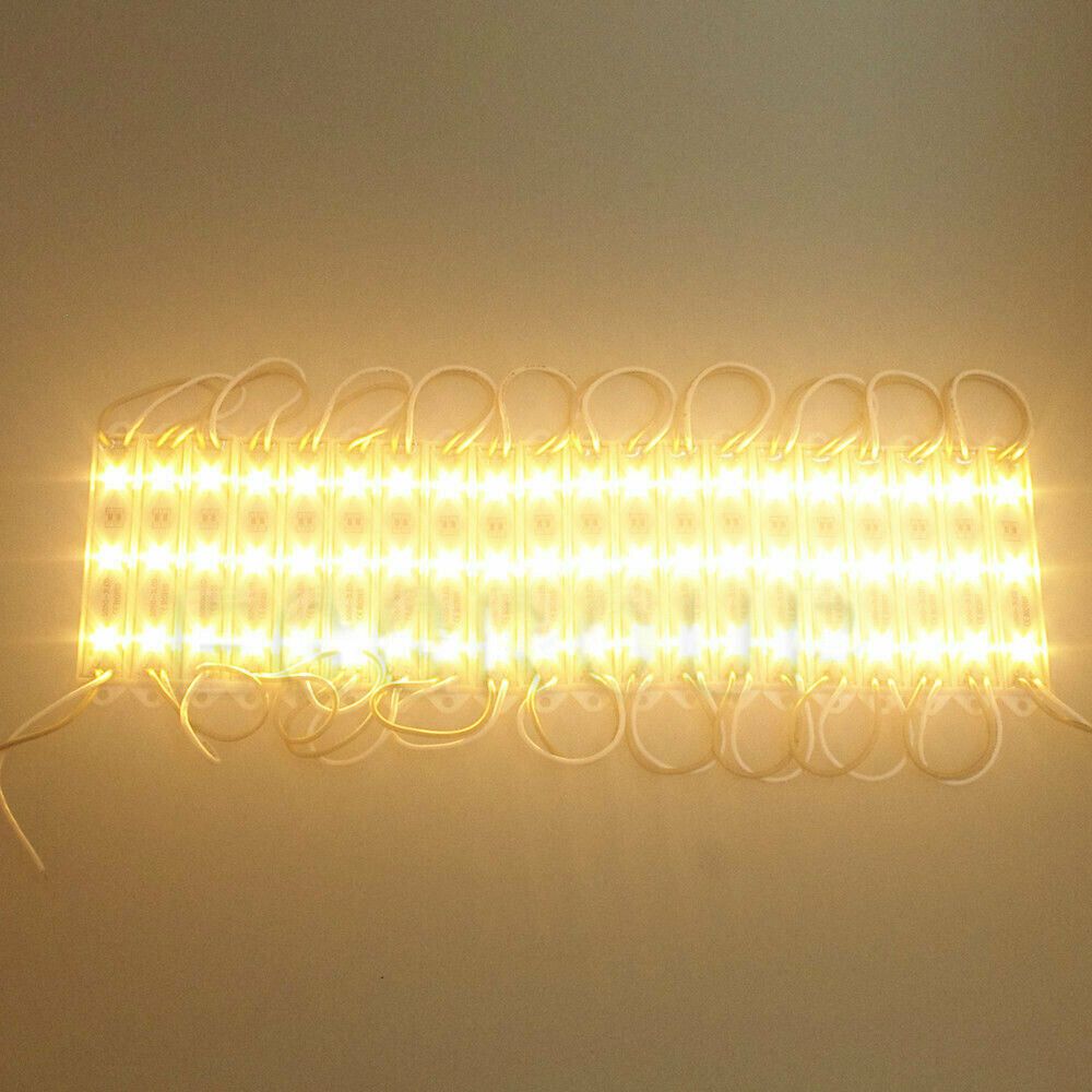 Super Bright IP65 Waterproof 5050 SMD Module Light Sign Strip Lamp DC 12V(tk/temu self-pickup orders)