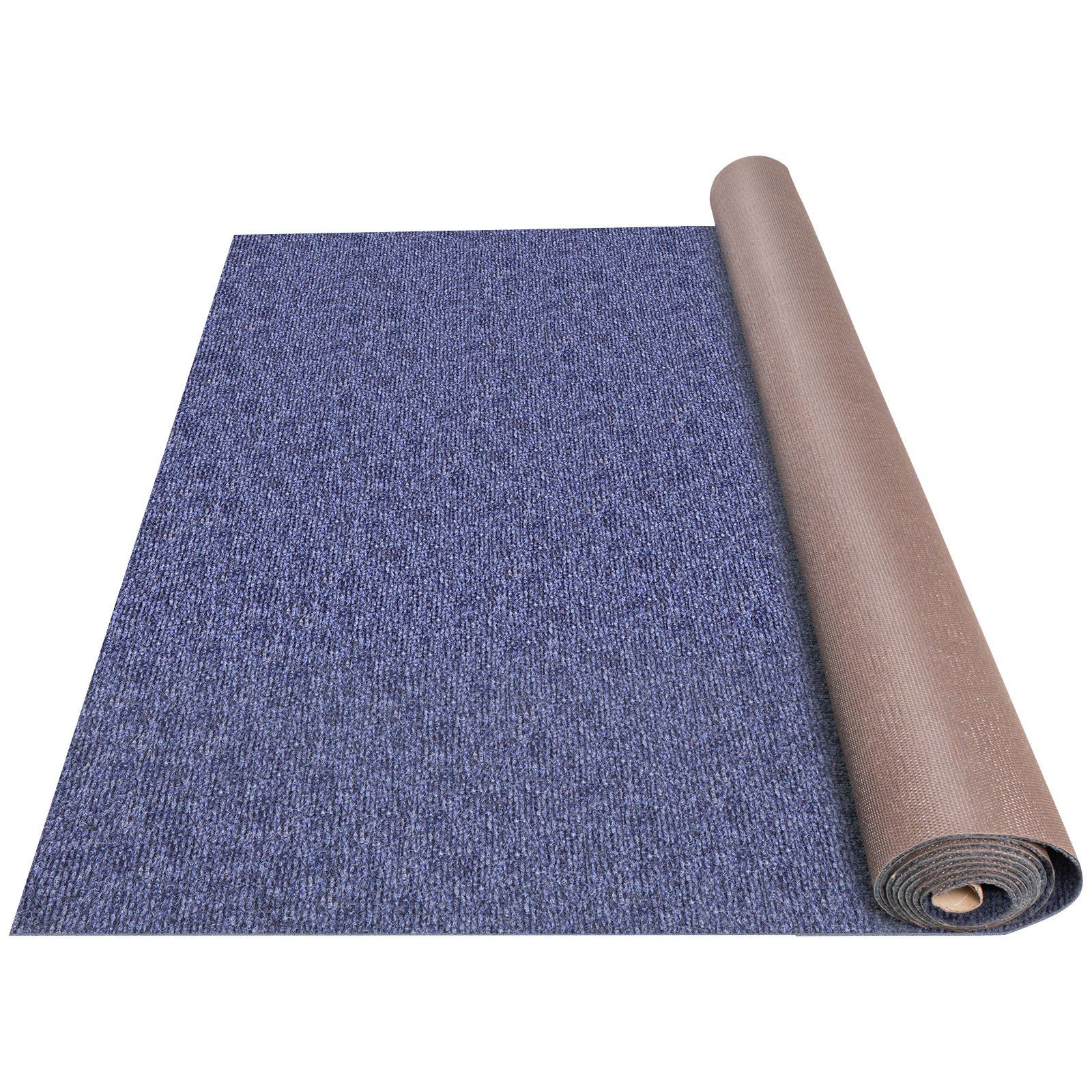 Deep Blue Marine Carpet 6 ft x 23 ft Marine Carpeting Marine Grade Carpet for Boats with Waterproof Back Outdoor Rug for Patio Porch Deck Garage Outdo