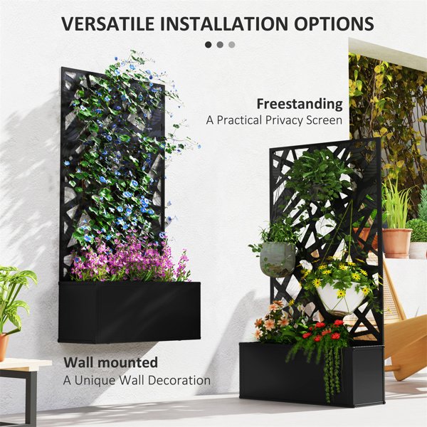 Garden Bed, Galvanized Planter, Tomato Cage