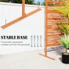 Outdoor privacy screen, decorative privacy fence, room divider, brown
