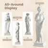 31.5" Greek Goddess Garden Statue, All-Weather MgO Outdoor Sculpture for Patio Lawn Yard Decor