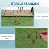 2-Piece Crane Garden Sculptures Blue for Lawn Patio Backyard Decoration 28.5"-29"