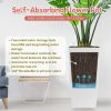 30 in Tall Large Flower Pots Planter with Self-Watering Drainage Holes&Inner Trays Indoor Outdoor Plant Pot with Drain Holes, Water Level Monitor, Inn