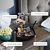 Tabletop Water Fountain, Home DÃ©cor Soothing Sound Machine - Automatic Pump, Deep Basin & Natural River Rocks.