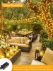 66Ft 200 LED Fairy Lights Plug in, Waterproof String Lights Outdoor & Indoor 8 Modes Christmas Light Bedroom Decor, Timer Twinkle Lights for Girl's Ro