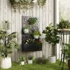 Garden Bed, Galvanized Planter, Garden Bed with Privacy Pan