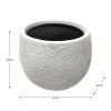 13 inch Resin Moon Planter Luna Planter - Durable Weather-Resistant Pot
