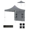Pop up canopy tent, sunshade, pavilion, gray