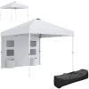 Pop up canopy, sunshade, pergola, white