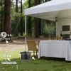 Pop up canopy, sunshade, pergola, white