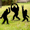 CIFbuy Whimsical Cartoon Bigfoot Garden Statue Stylish Lawn Patio Sculpture Outdoor Decor(TikTok, temu pick-up service)