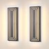 23.6 in Modern Long Outdoor Wall Lights Exterior Lights for House,LED Outdoor Wall Large Front Porch Light Fixture For Garage, garden
