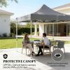 Pop up canopy tent, sunshade, pavilion, gray