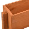 Planter Orange Solid Firwood Medium Foldable Planter
