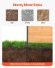 Wood Privacy Fence, 38" W x 42" L, 2 Panel Solid Air Conditioner Fence Screen, Pool Equipment Enclosure with Metal Stakes, Easy DIY Installation, Outd