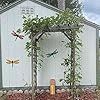 Metal Dragonfly Wall Decor Outdoor Garden Fence Art,Hanging Decorations for Living Room, Bedroom, 3 Pack