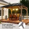 Pavilions, canopies, sunshades, light walnut wood