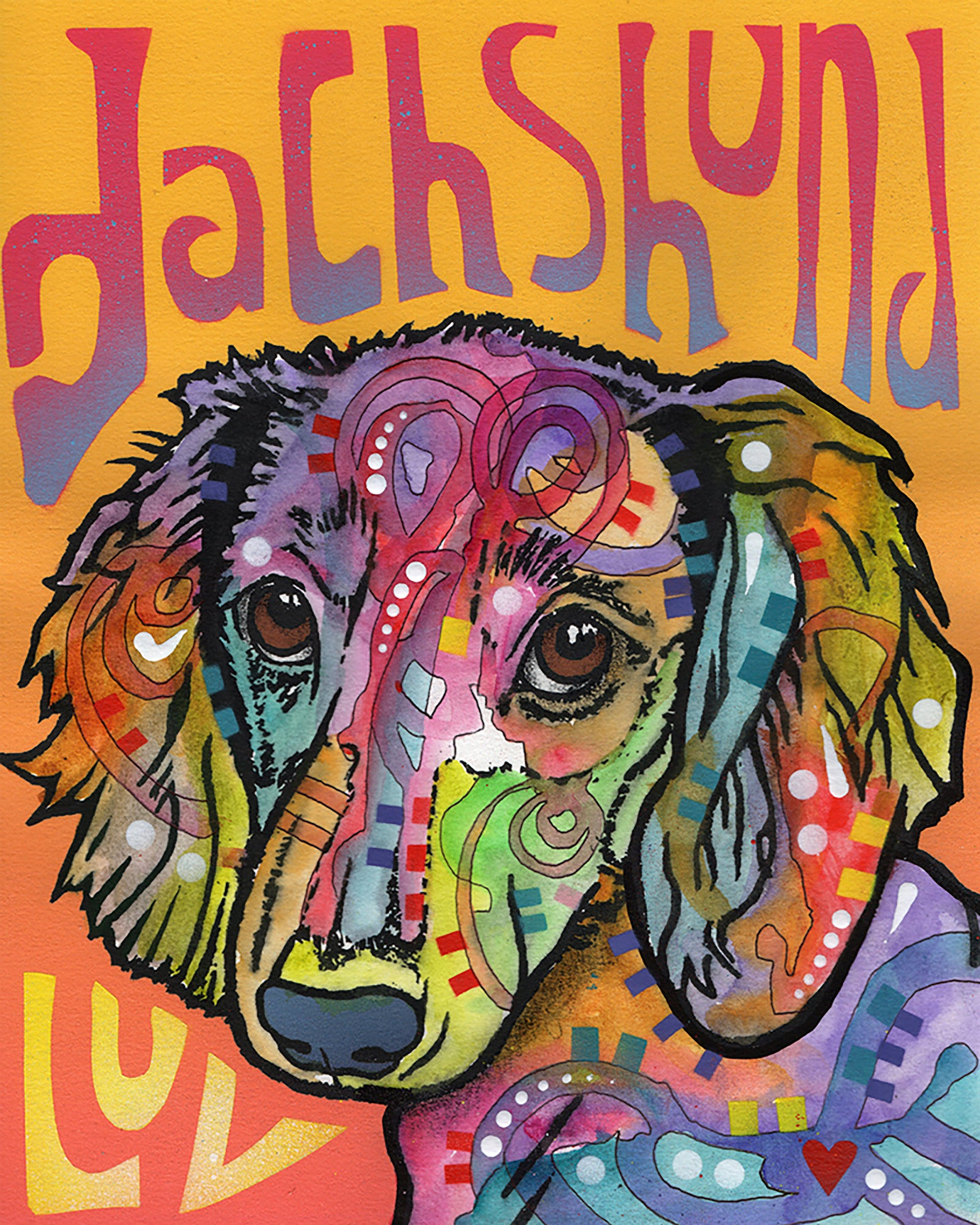 Dachshund Longhair - Best of Breed Dean Russo House and Garden Flags (size: House 28" x 40")