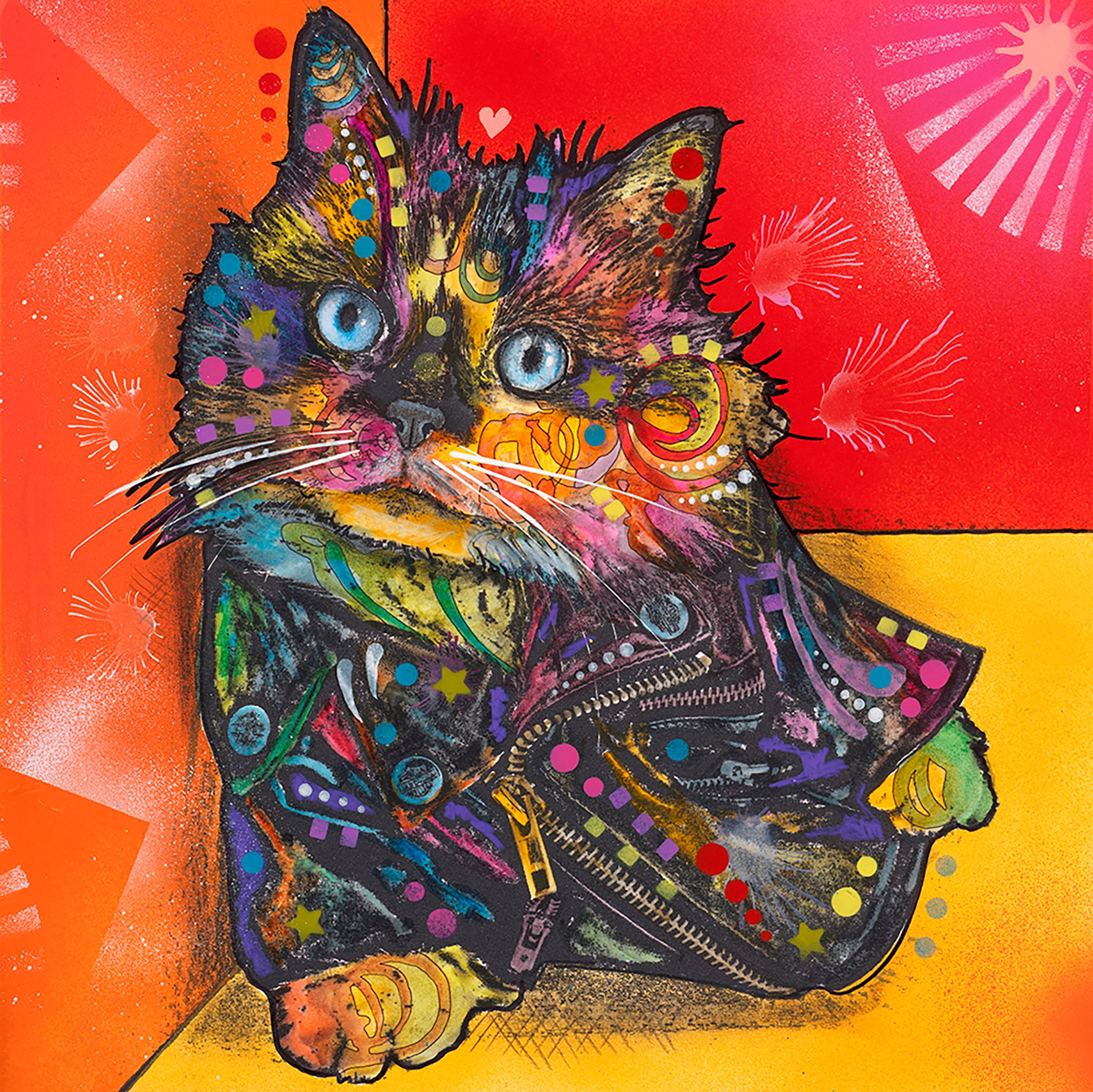 Longhair Domestic Cat - Best of Breed Dean Russo House and Garden Flags (size: House 28" x 40")