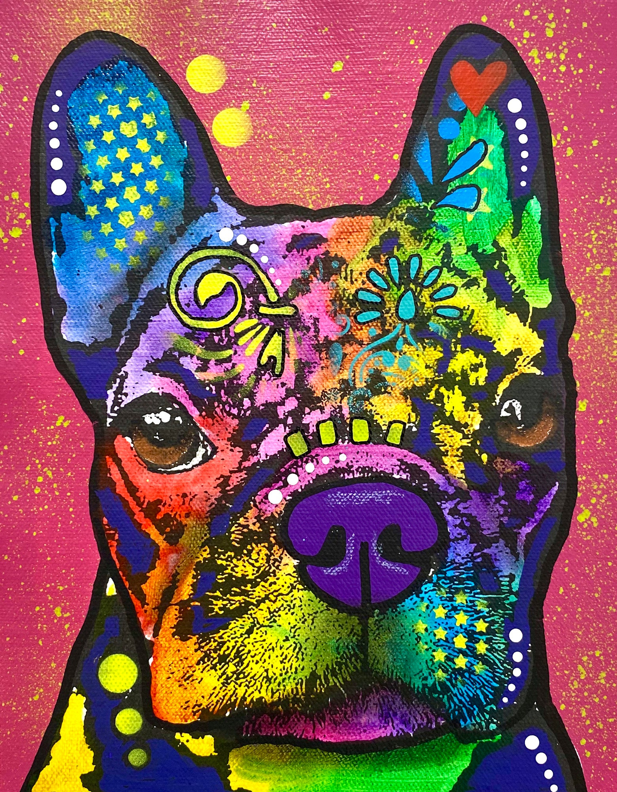 Boston Terrier - Best of Breed Dean Russo House and Garden Flag (size: Garden 12" x 17")