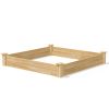 Wood Raised Garden Bed - Made in USA