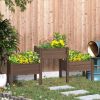 Wooden Elevated Planter Raised Garden Beds