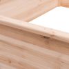 Solid Wood Raised Garden Bed Planter Box