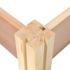 Low Profile Cedar Raised Garden Bed - Made In USA