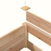 Low Profile Cedar Raised Garden Bed - Made In USA