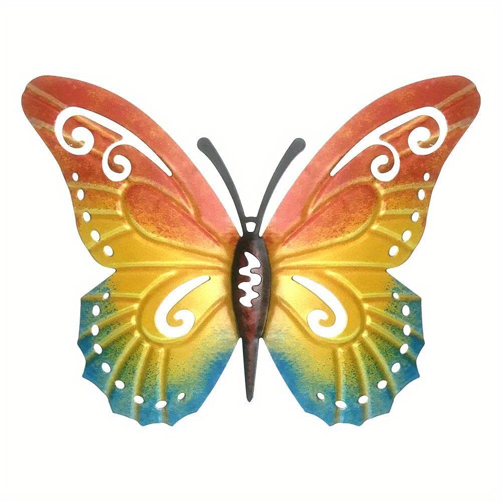 1pc/3pc, Vintage Iron Butterfly, Home Garden Themed Welcome Sign, Front Door Hanging Decor, Celebration Decor (Style: Model A)