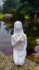 Smurfs Self Healing Series Salvation Goddess Sculpture Resin Crafts Home Courtyard Decoration Car Gifts