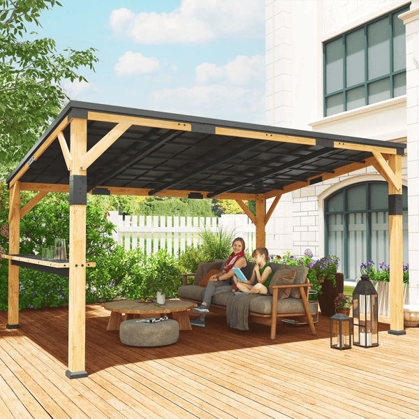 Wooden Gazebo (Title: default title)