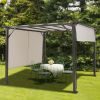 16' x 4' 2 Pieces Universal Replacement Canopy for Pergola Structure Sun Awning