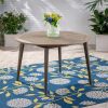 Outdoor Simple and Sleek Acacia Wood Dining Table