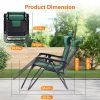 Sleeve-encased zero-gravity chair, heavy-duty outdoor recliner, foldable anti-gravity outdoor leisure chair