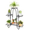 6-Tier Plant Stand with Adjustable Foot Pads