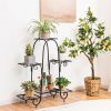 6-Tier Plant Stand with Adjustable Foot Pads