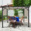 16' x 4' 2 Pieces Universal Replacement Canopy for Pergola Structure Sun Awning